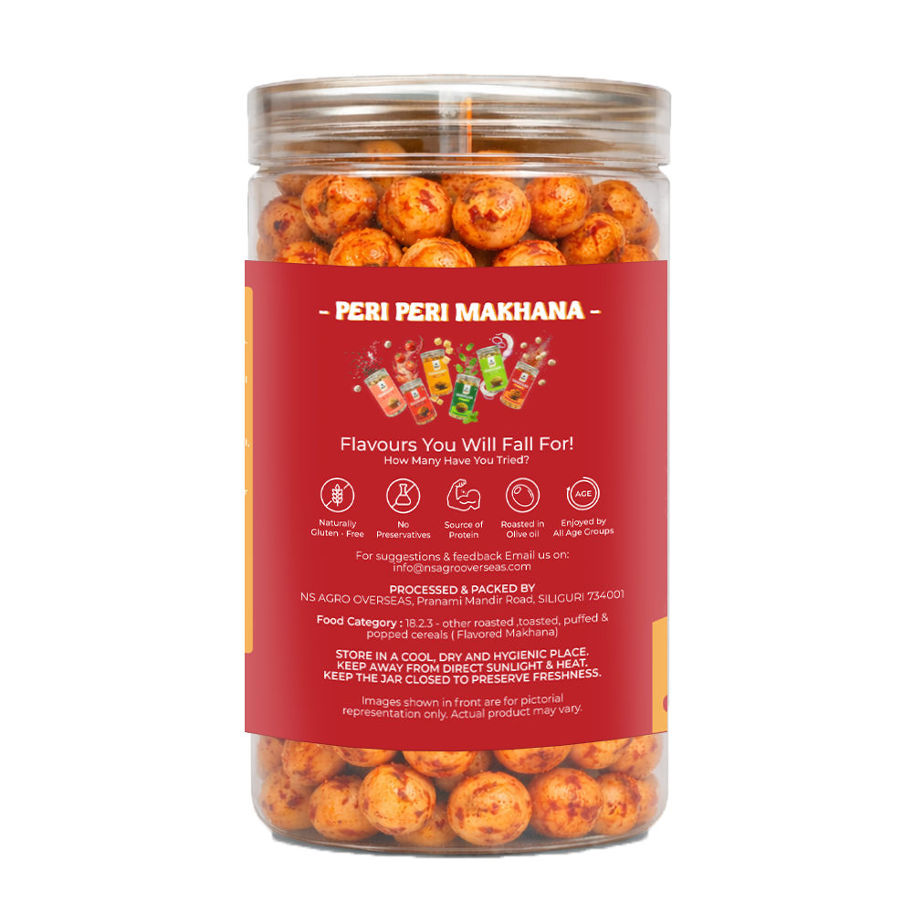 Peri Peri Roasted Makhana thumbnail 3