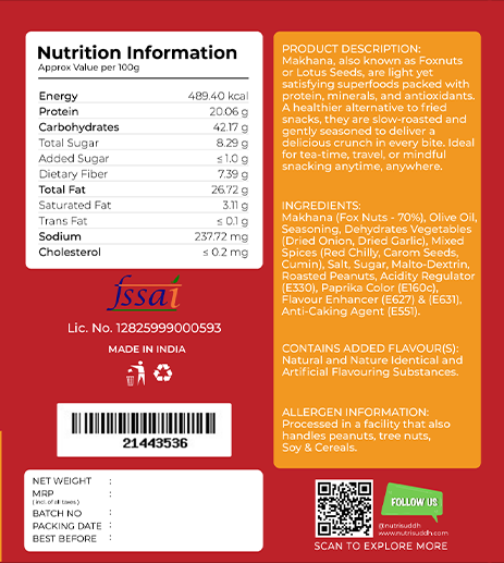 Peri Peri Roasted Makhana thumbnail 4